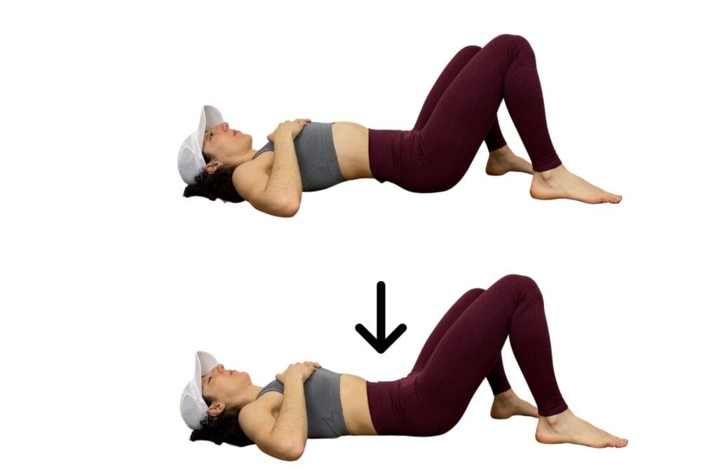 pelvic tilts exercise for pelvic floor 